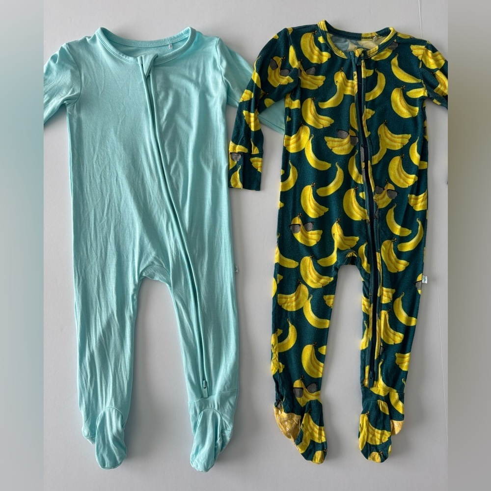Posh Peanut Zippy Pajamas Bundle of 2 Pairs Size 18-24M
